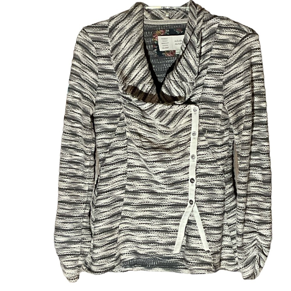 SATURDAY SUNDAY by ANTHROPOLOGIE Asymmetrical Sweater - Size S